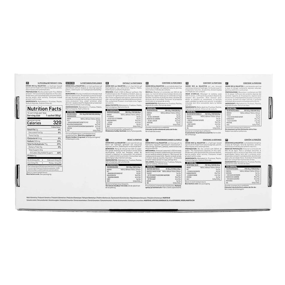 Maurten | Drink Mix 320 Box - 14 Servings 4 Maurten | Drink Mix 320 Box - 14 Servings - Image 4