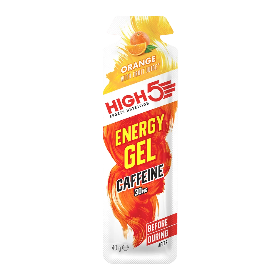 High 5 | Energy Gel With Caffeine - Orange Flavour 1 High 5 | Energy Gel With Caffeine - Orange Flavour